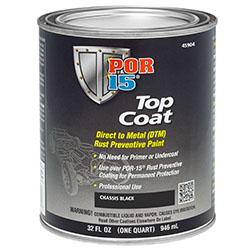 TOP COAT CHASSIS BLACK